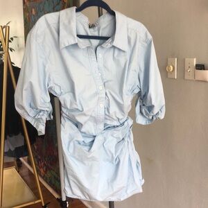 Blue dress shirt Dress